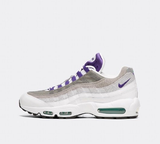 grey and purple air max 95