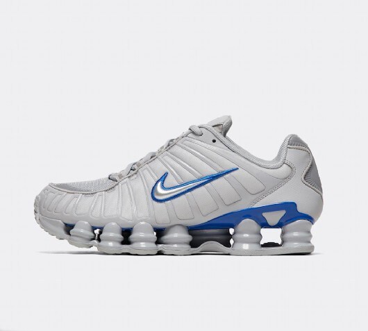 nike shox tl grey
