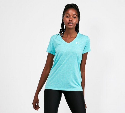under armour v neck t shirt women's