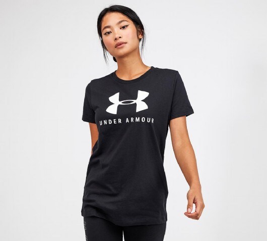 under armour women's graphic tees