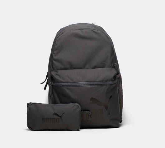 grey puma backpack