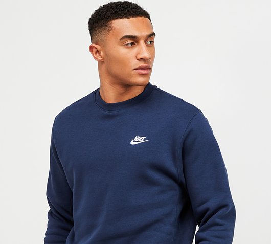 nike fleece club sweatshirt