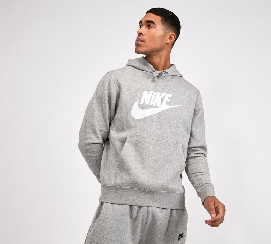 nike club overhead hooded top