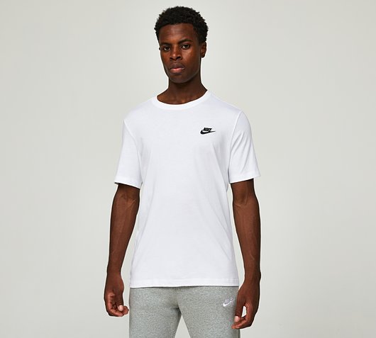 nike shirt white and black