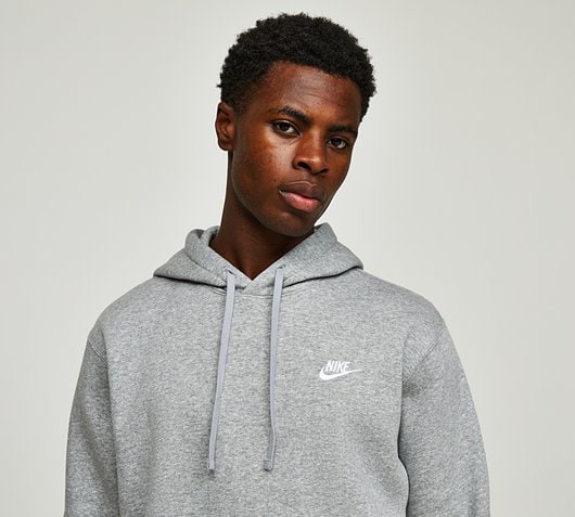 nike charcoal heather hoodie