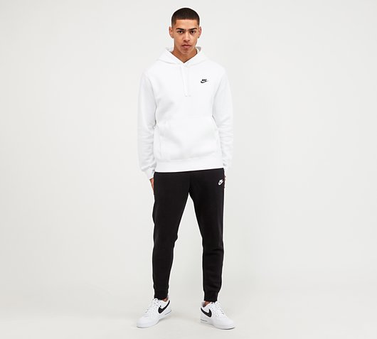 Nike Club Overhead Hoodie | White 