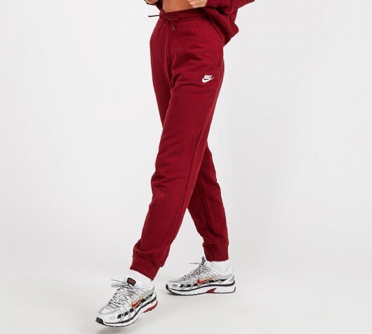nike red fleece pants