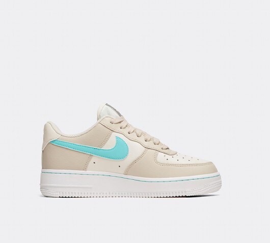 nike air force 1 desert sand aurora green