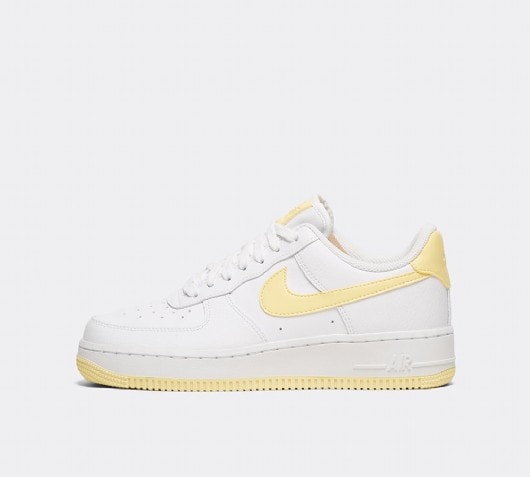 nike air force 1 white bicycle yellow