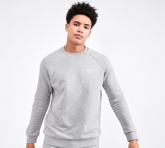 adidas originals crewneck sweatshirt