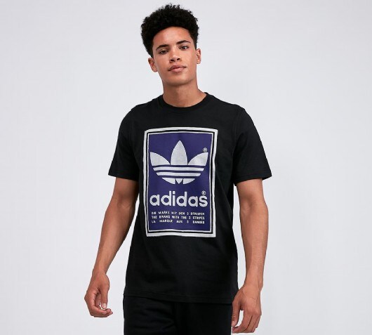 adidas filled label tee