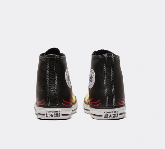 footasylum black converse