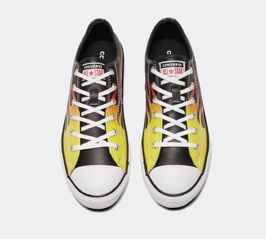 footasylum black converse