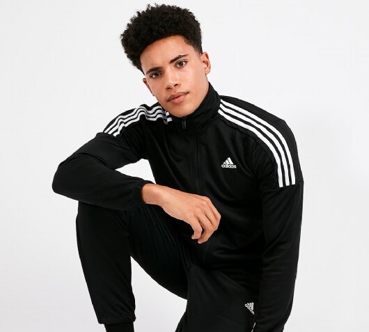 adidas suit black