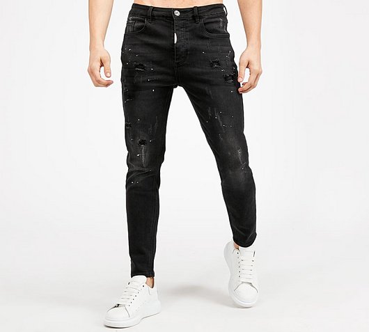 zavetti jeans black