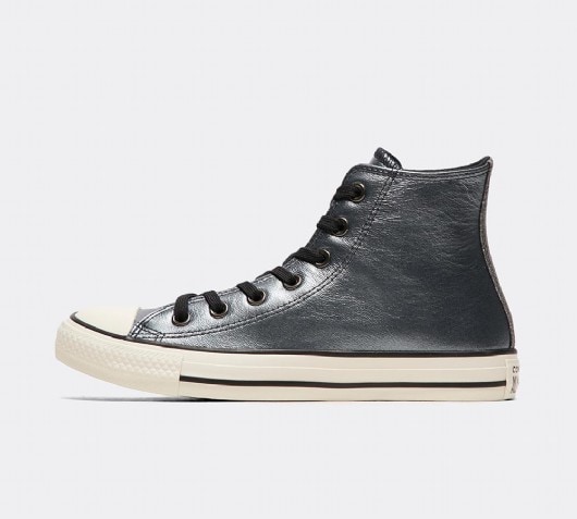 converse high top zip sparkle womens trainers