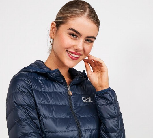 ea7 puffer jacket women's