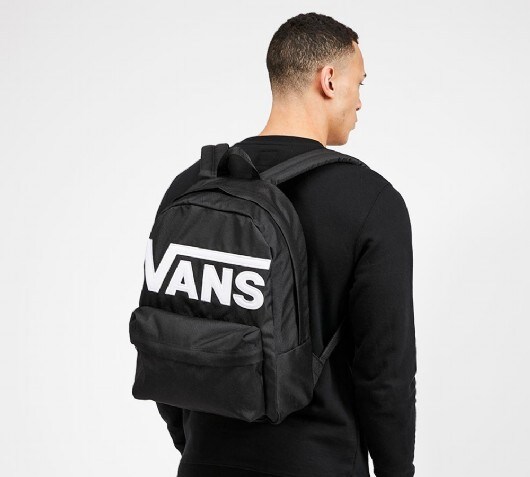 all black vans backpack