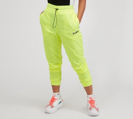 yellow puma pants