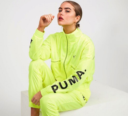 puma jacket yellow