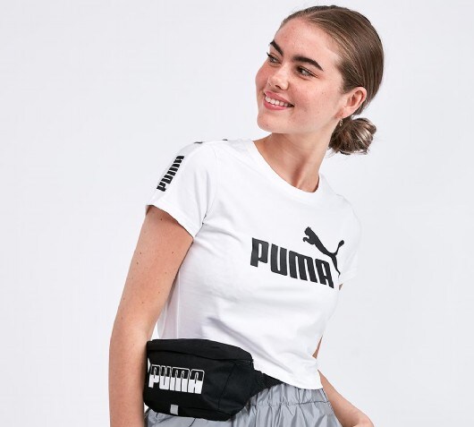 puma tape t shirt