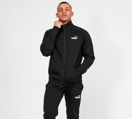 puma fleece tracksuit