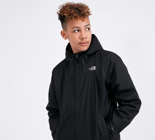 the north face warm storm jacket junior