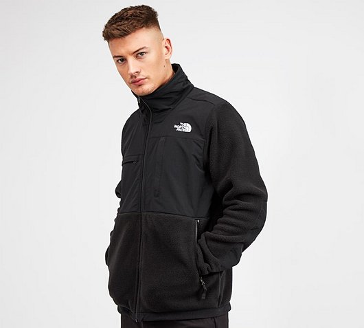 black north face denali jacket