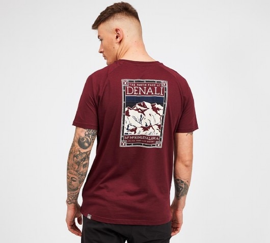 north face faces t shirt