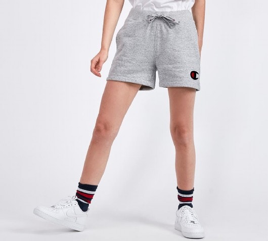 champion shorts gray