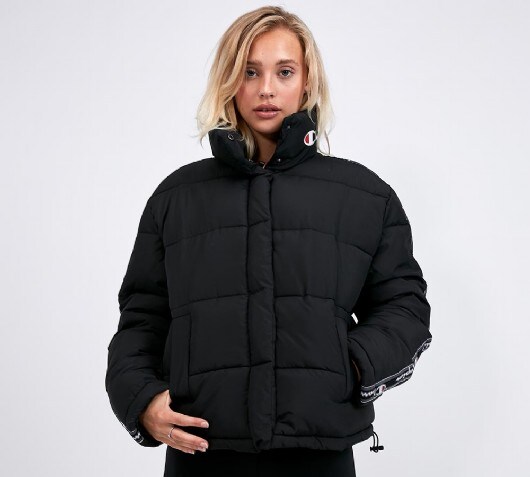 Champion Womens Rochester Tape Puffer Womens Rochester Tape Puffer Jacket