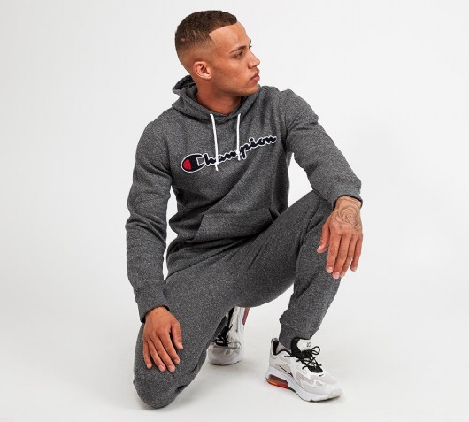 charcoal champion hoodie