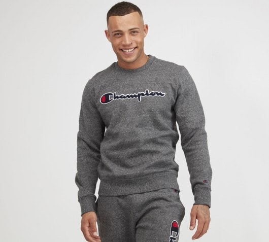 charcoal champion sweatshirt