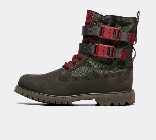 timberland double strap boots