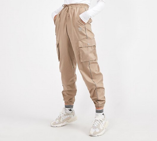 adidas Originals Womens Cargo Jog Pant | Khaki | Footasylum