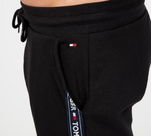 tommy hilfiger lounge tape logo jog pant