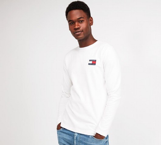 tommy jeans t shirt long sleeve