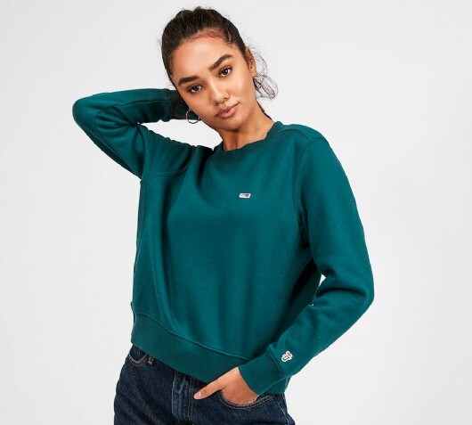 tommy jeans classic logo hoodie
