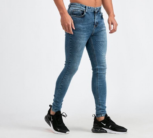nimes super skinny spray on jeans