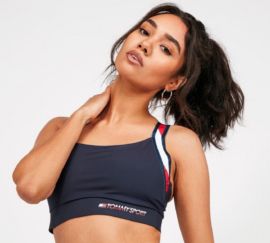 tommy sport bra