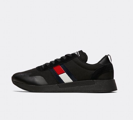 tommy jeans classic flag trainers