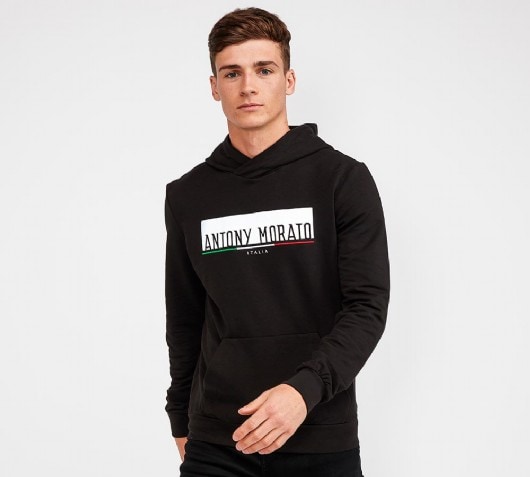 antony morato zip hoodie