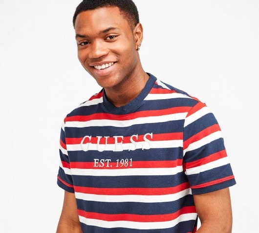 footasylum guess t shirt