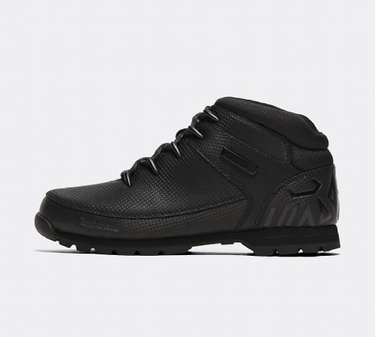 black timberland euro hiker boots