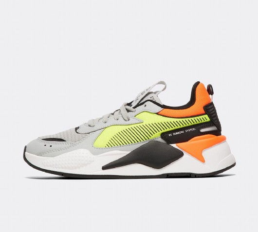 puma rsx white orange