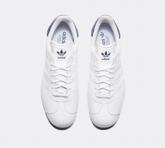 adidas gazelle cloud white dark blue