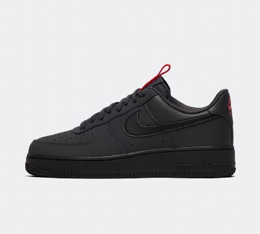nike air force 1 07 red black