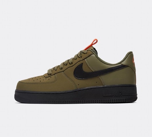 olive and black air force 1