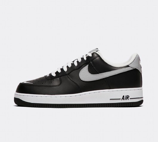 air force 1 black wolf grey