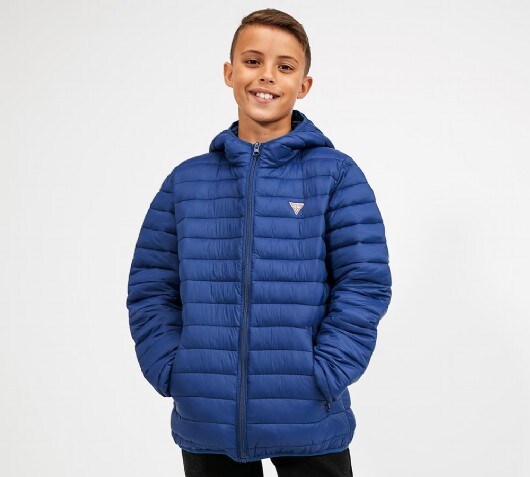 mens guess bubble jacket